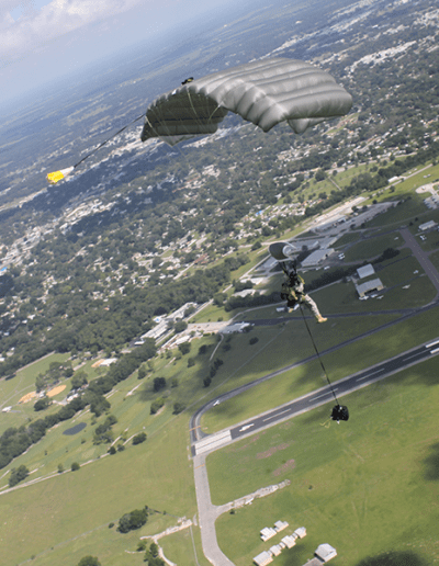 Heavy Load Tactical aerial view