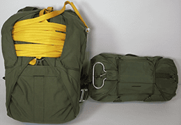 Invasion II Personnel packed chute