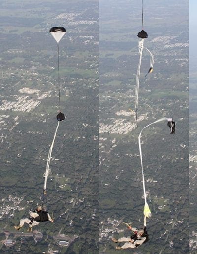 Main Assisted Reserve Deployment action sequence one to four