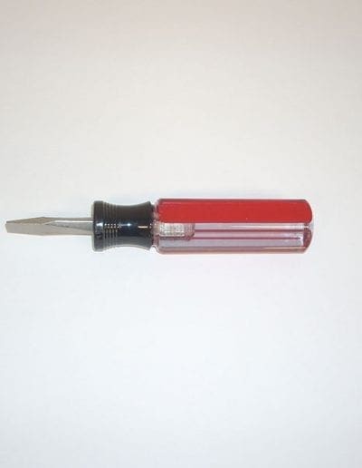 Small flat head screwdriver
